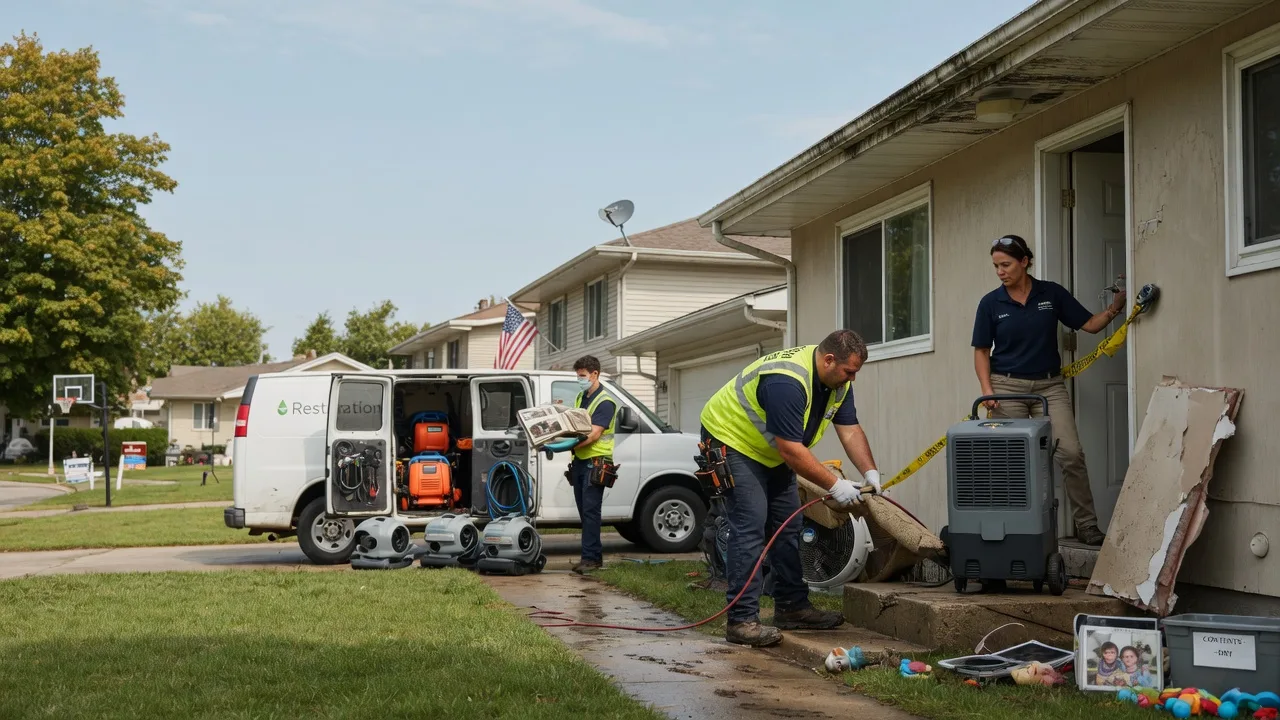 Water Damage Restoration in Sayreville, NJ near me